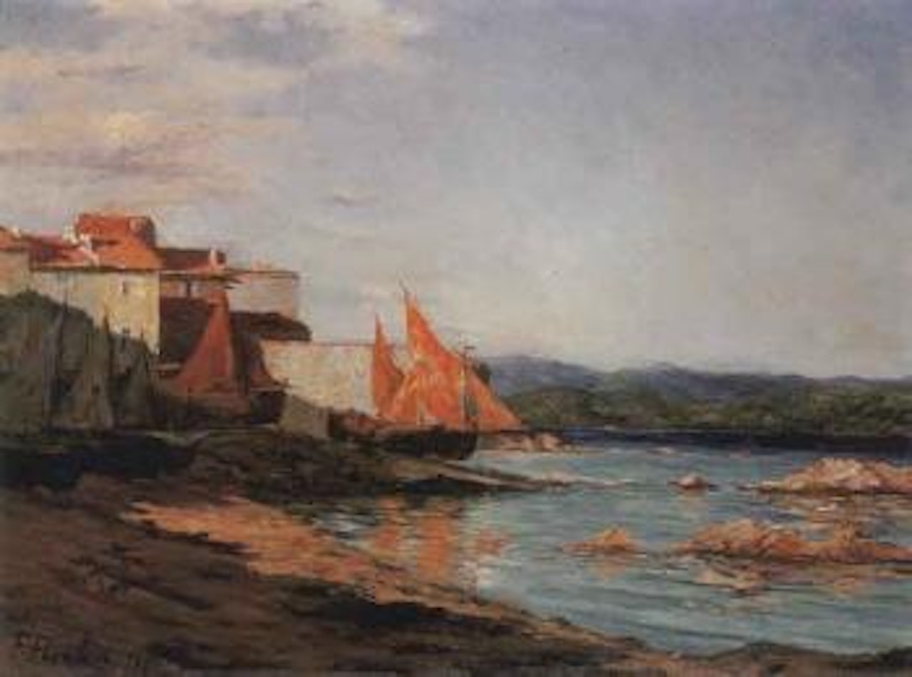 Pointe du port a Saint-Tropez by Francis Picabia