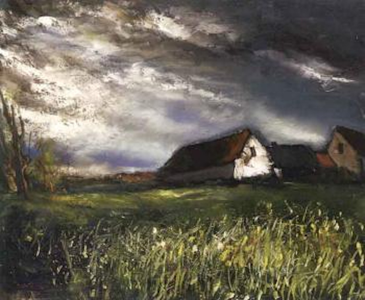 Paysage de tempete by Maurice de Vlaminck