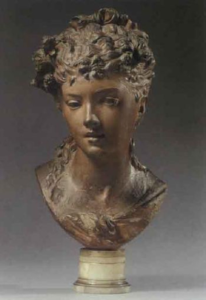 Buste de femme by Auguste Rodin