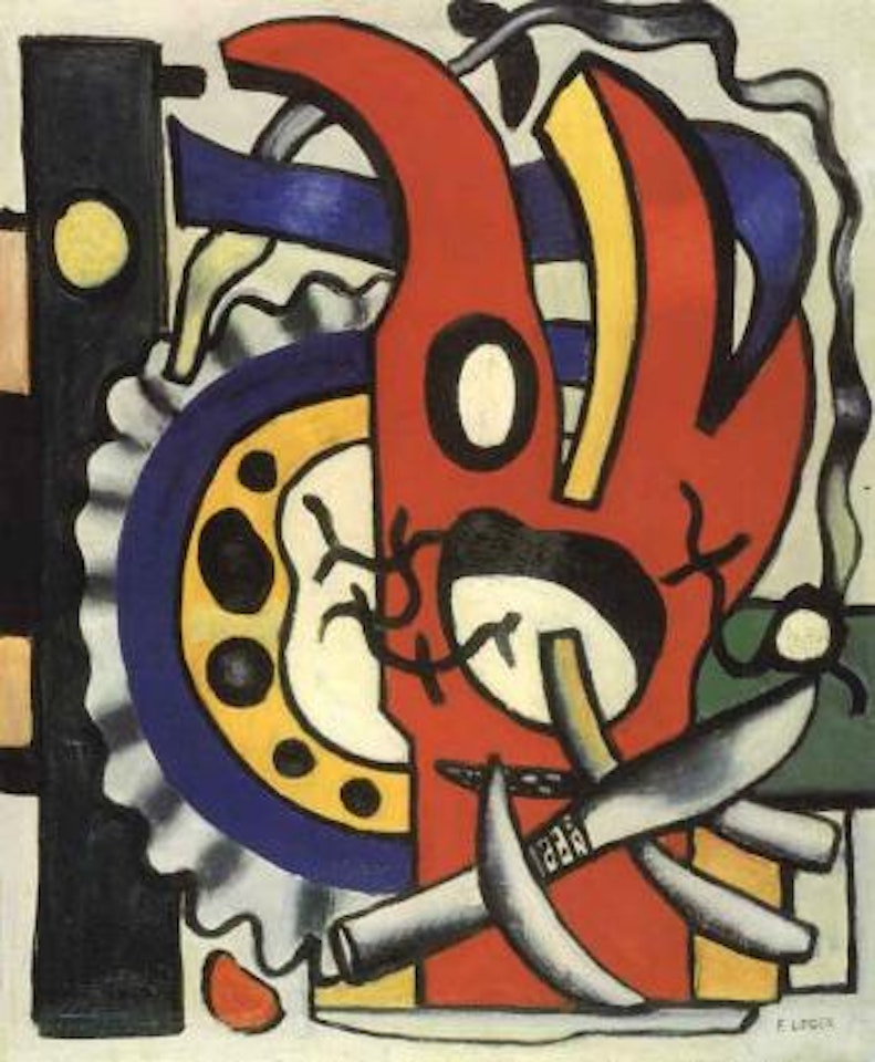 Composition au couteau by Fernand Leger