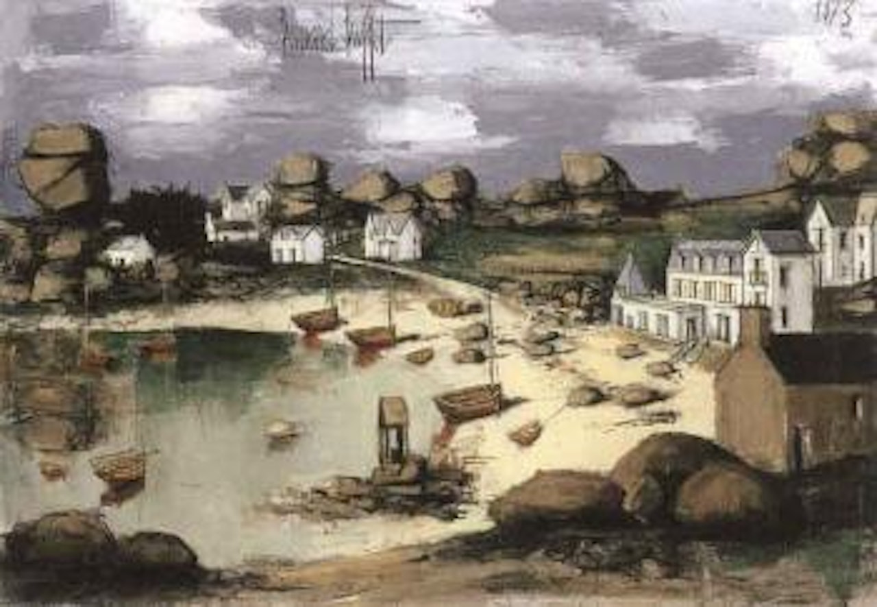 Loumanch, cote du Nord by Bernard Buffet