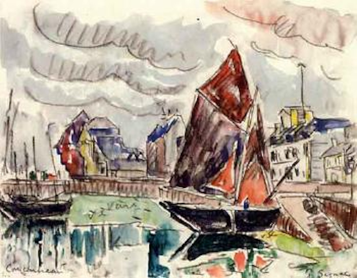 Concarneau by Paul Signac