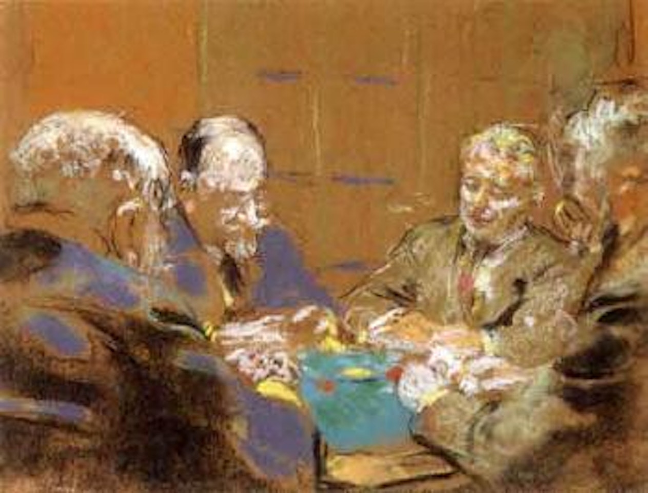 Partie de cartes by Édouard Vuillard
