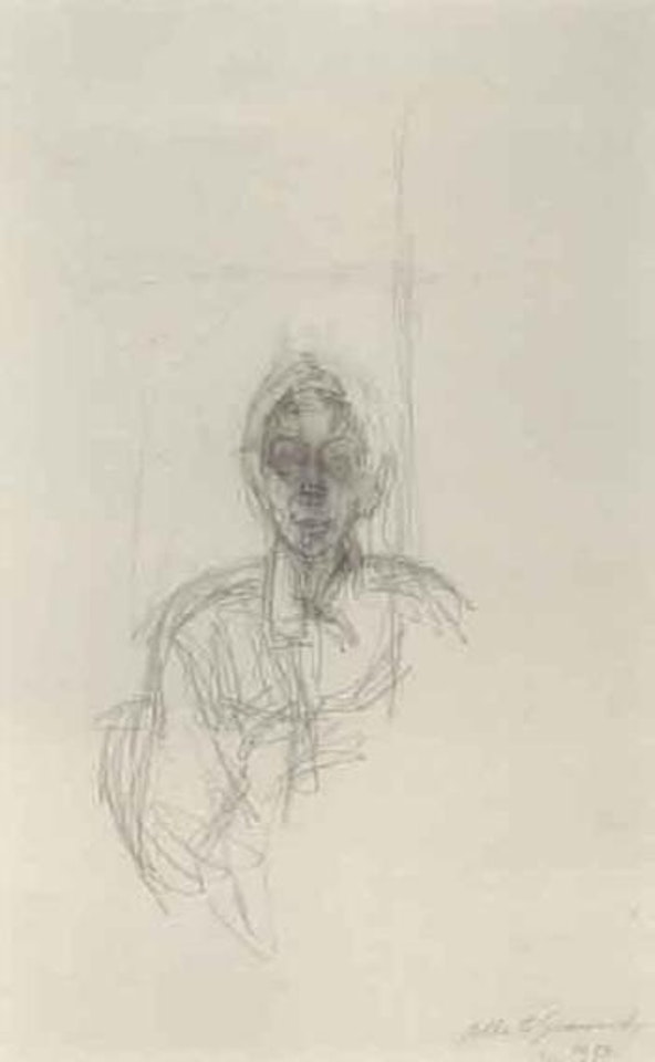 Portrait de femme by Alberto Giacometti