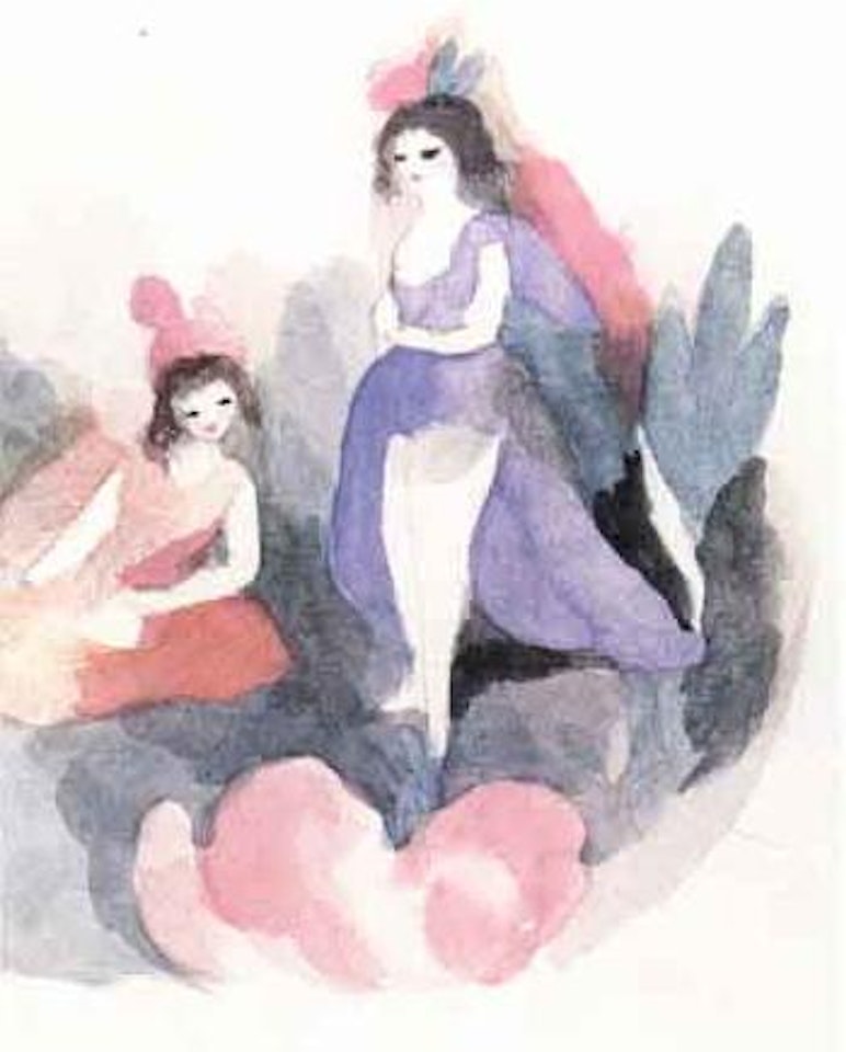 Dans son beau jardin by Marie Laurencin