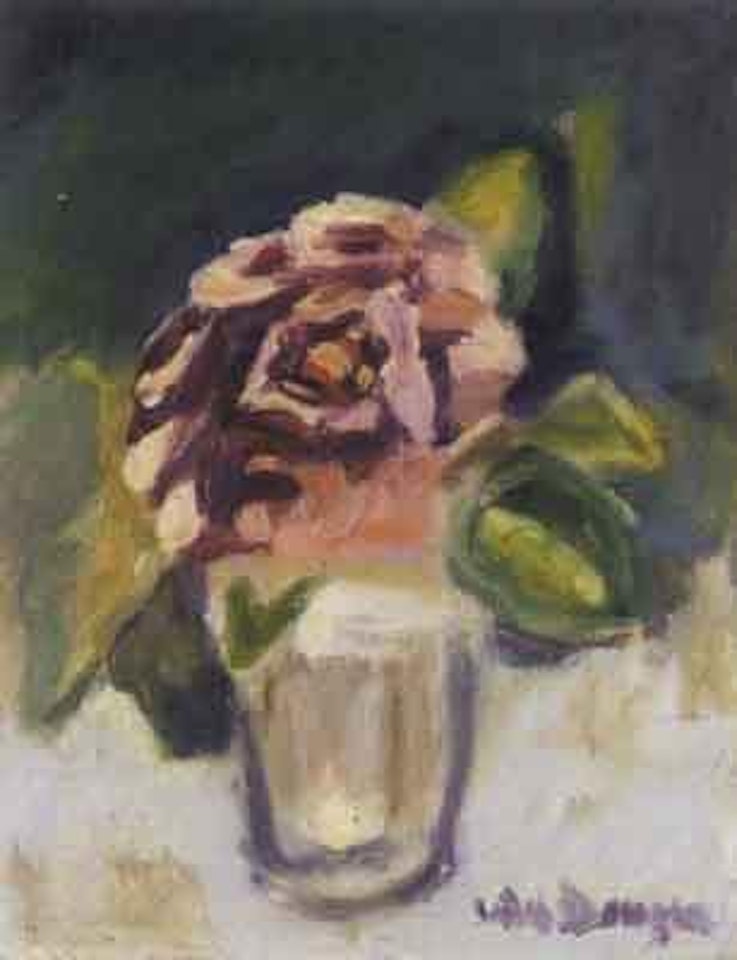 Roses dans un verre by Kees van Dongen