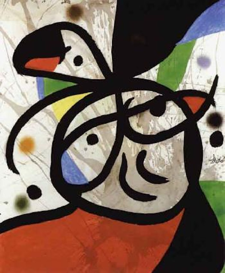 Femme, oiseau III by Joan Miró
