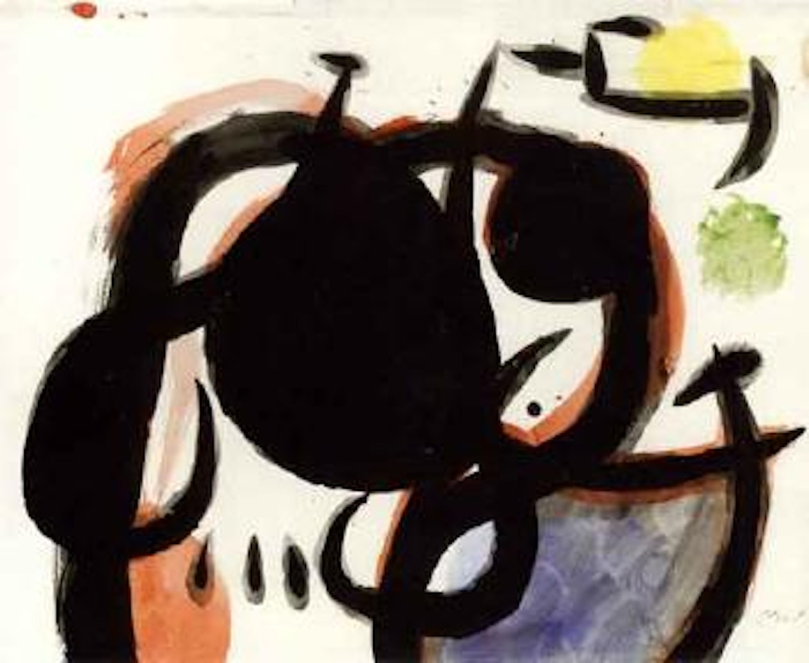 Personnage, oiseau II by Joan Miró