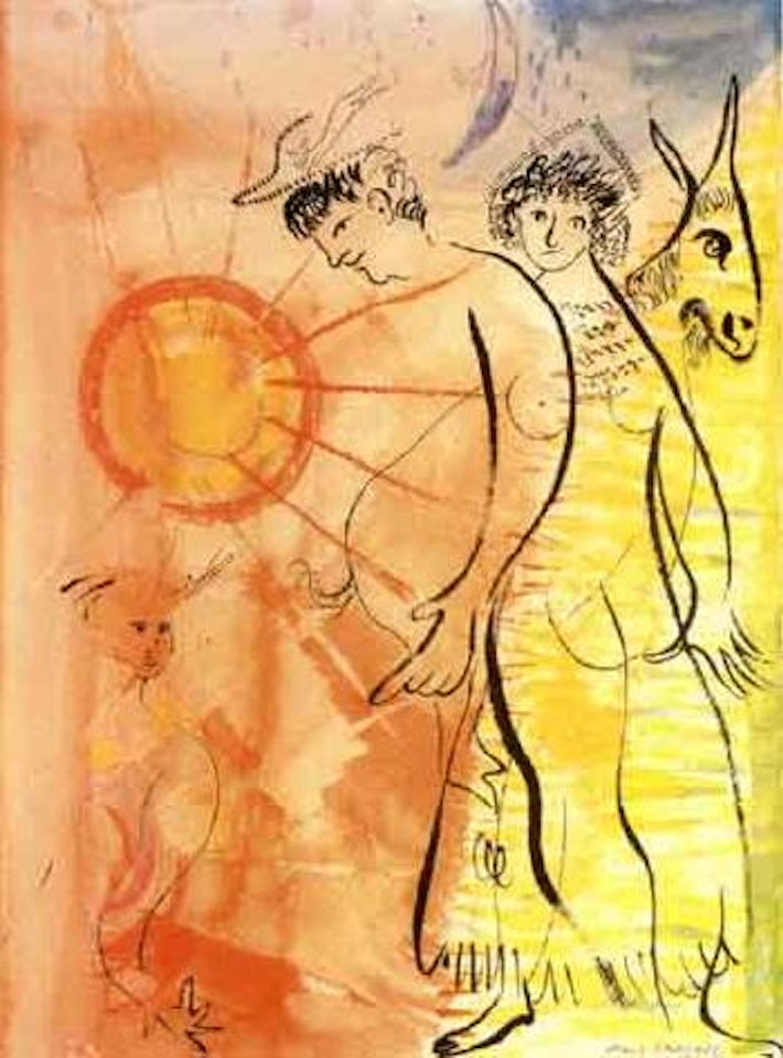 Rayon de soleil by Marc Chagall