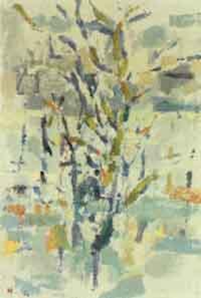 Trees in snow, Olsted by Preben Hornung
