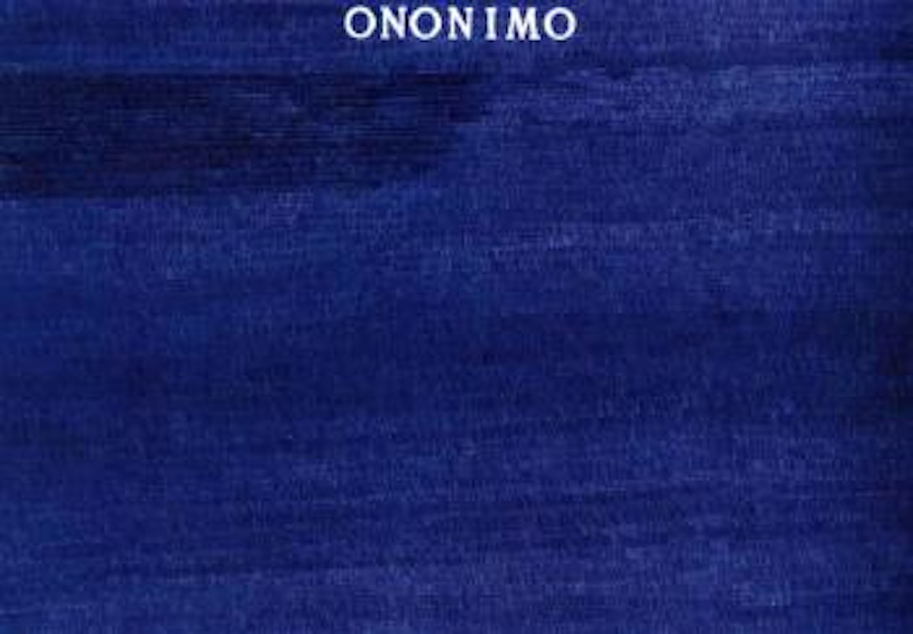 Ononimo - Homonymous by Alighiero Boetti