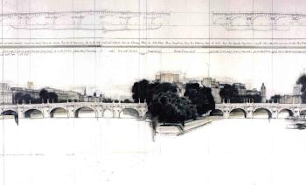 The Pont Neuf wrapped - Project for Paris by Christo