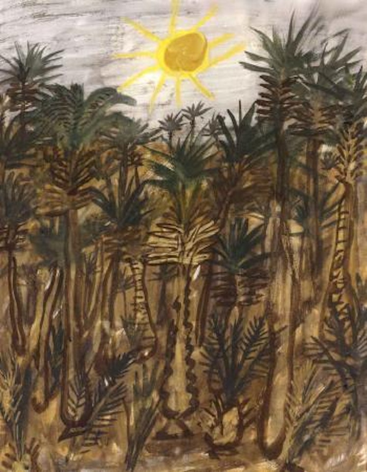 Palmeraie by Jean Dubuffet