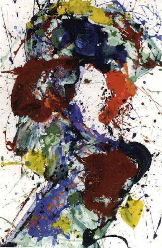 Untitled by Sam Francis