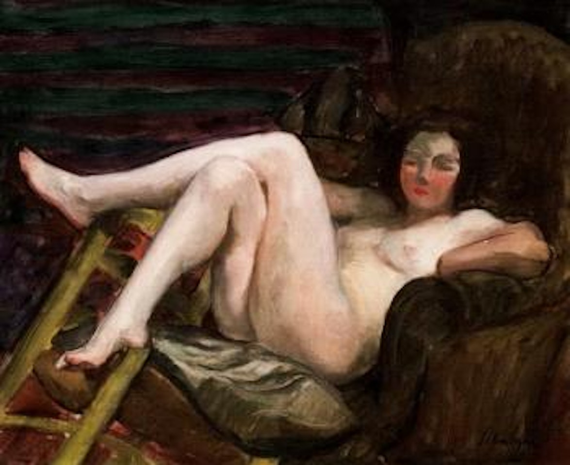 Nu au fauteuil by Henri Lebasque