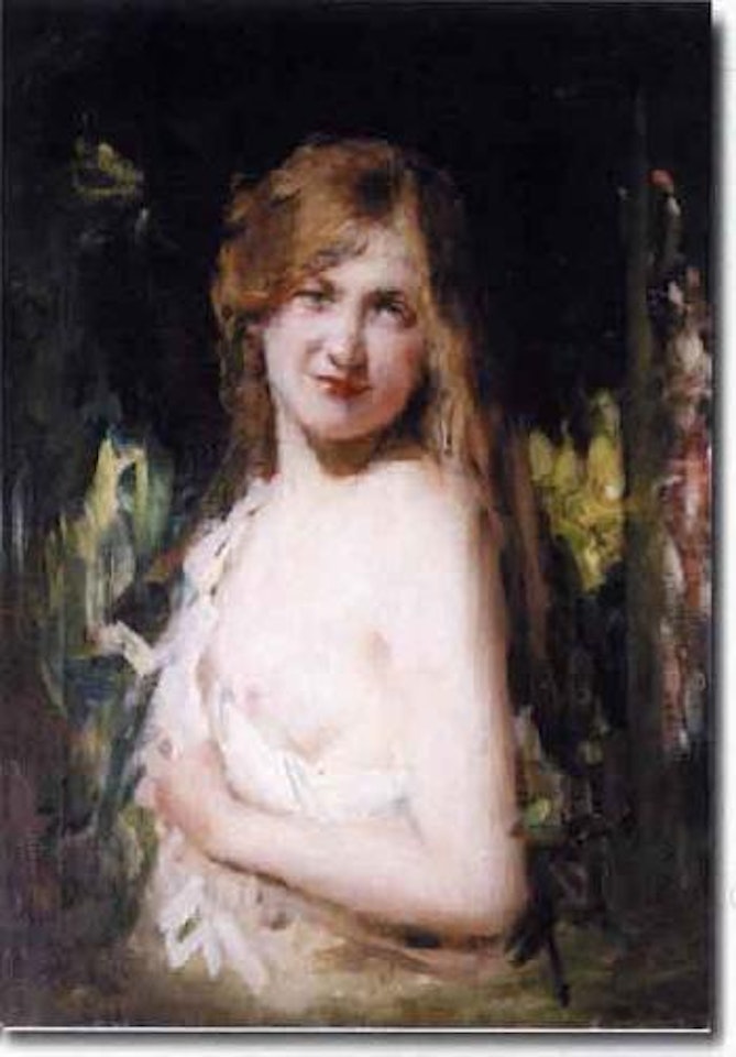 Blonde denudee by Leon Comerre