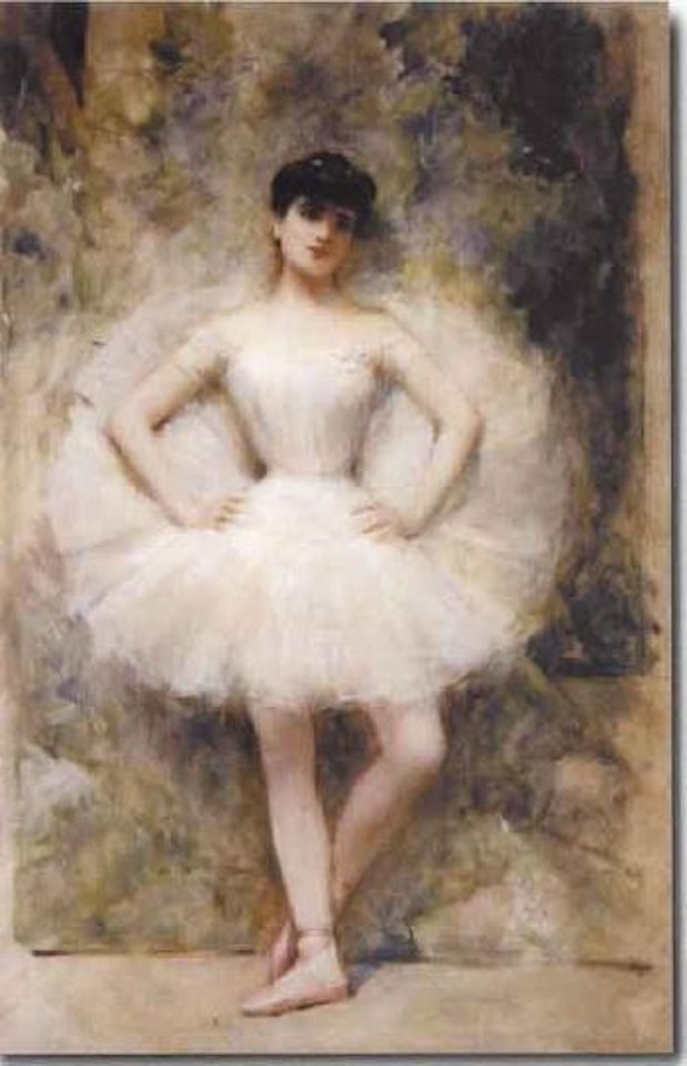 Ballerine au voile blanc by Leon Comerre