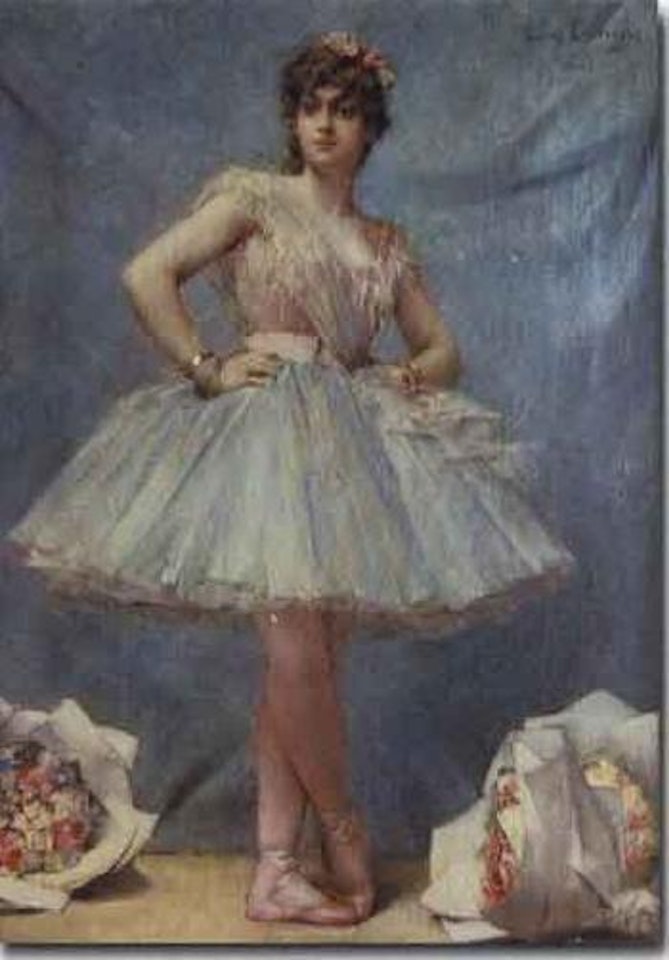 Ballerine bleue by Leon Comerre