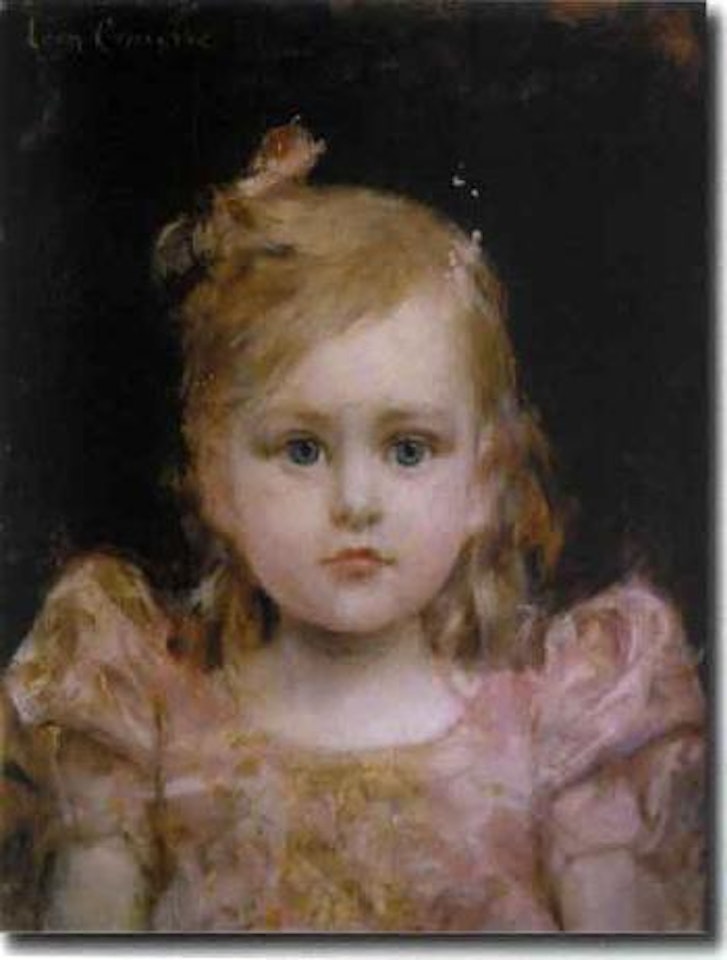 Dams, or et rose by Leon Comerre