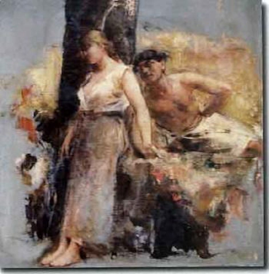 Etude de couple by Leon Comerre