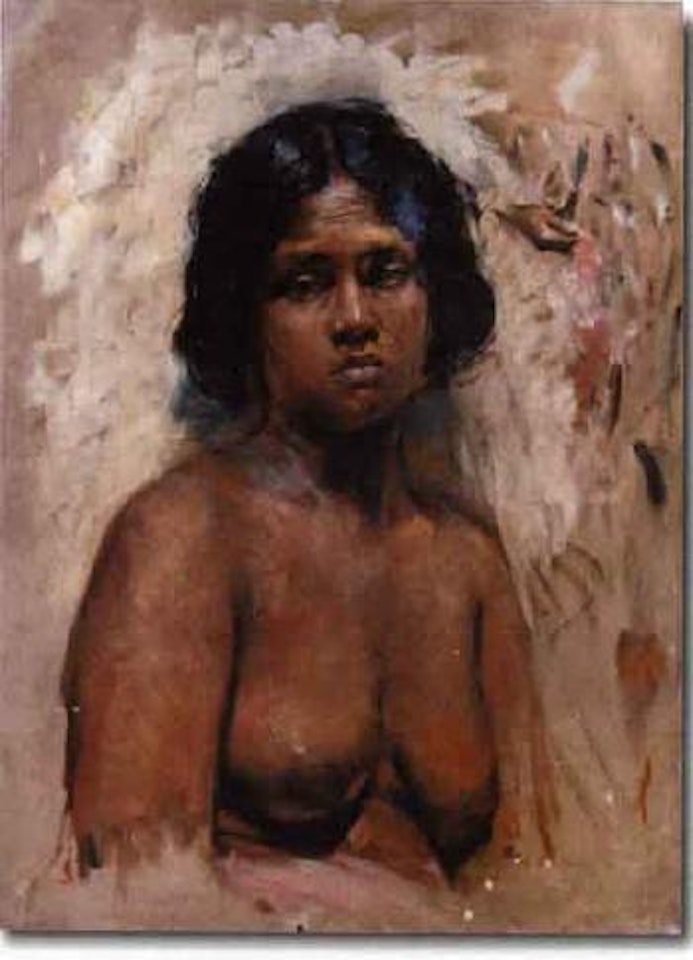 Buste de jeune fille by Leon Comerre