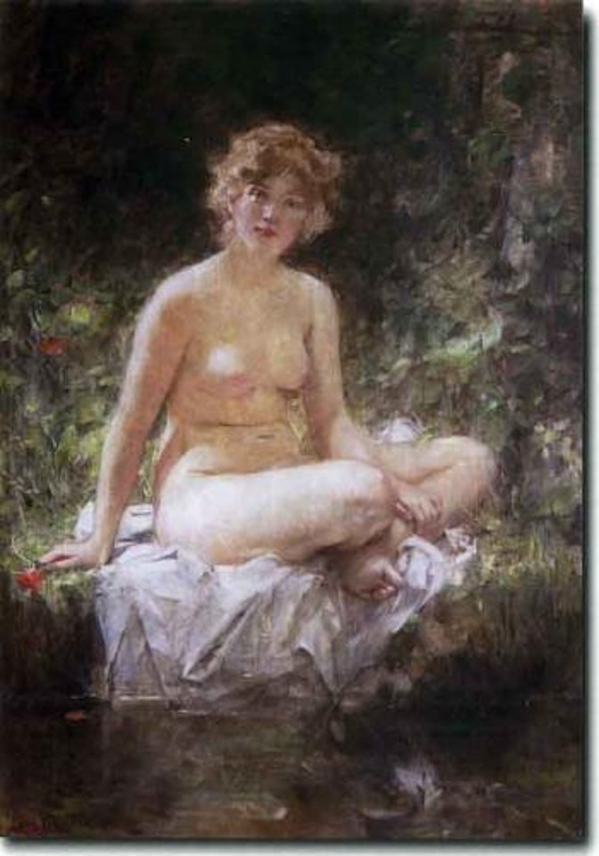 Petit crapaud by Leon Comerre