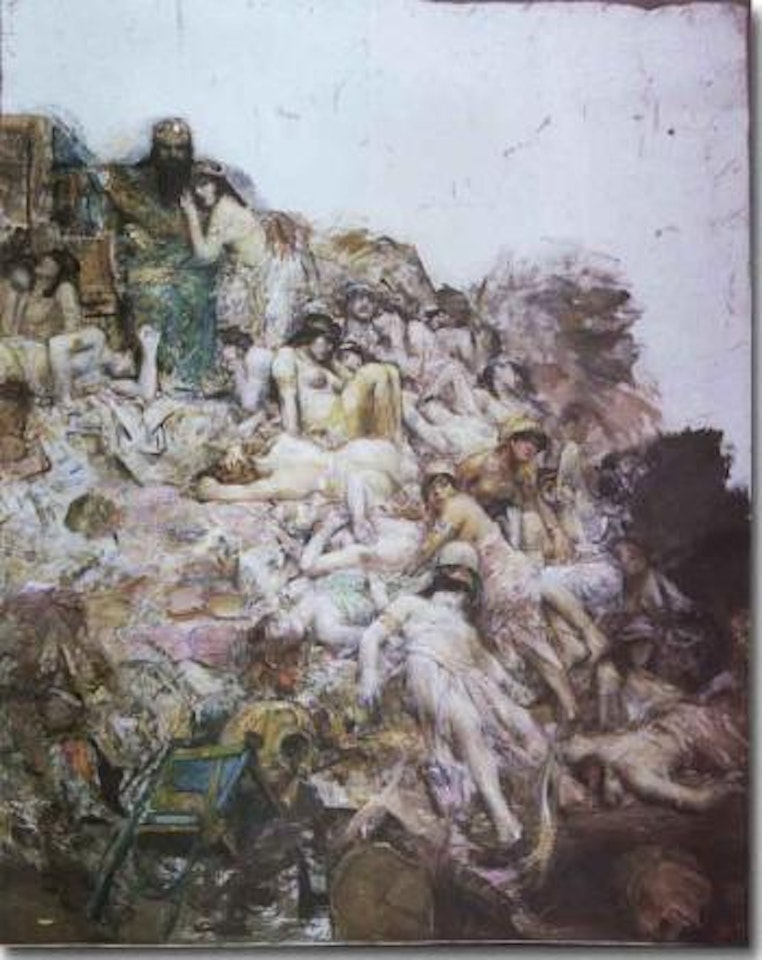 Etude de Sardanapale by Leon Comerre