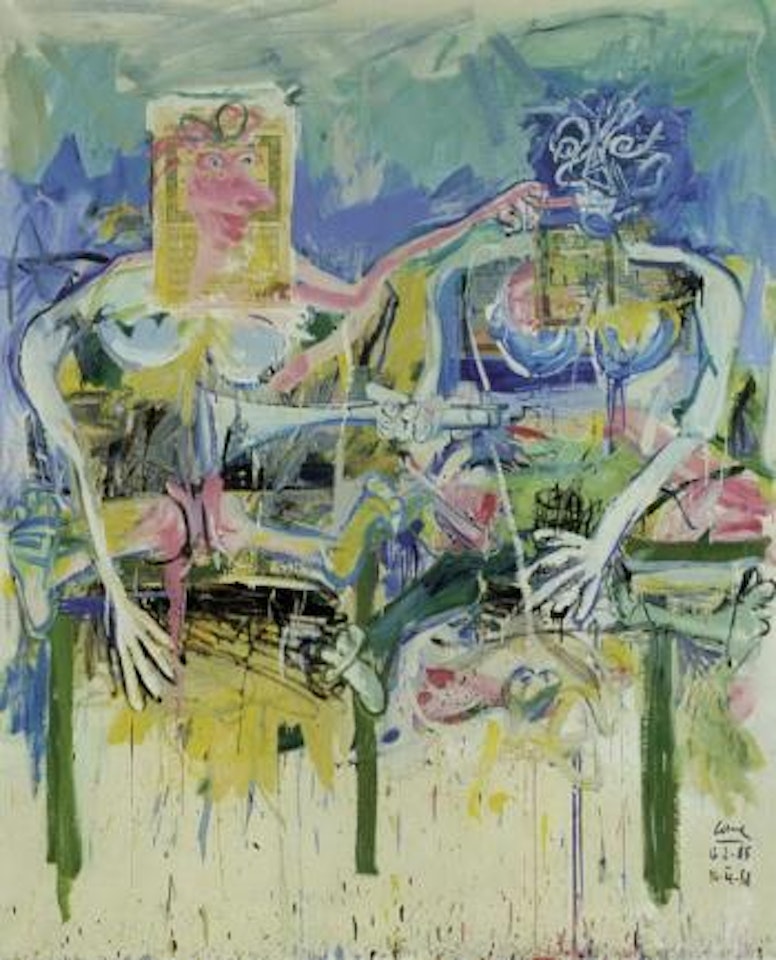 Deux figures by Louis Cane