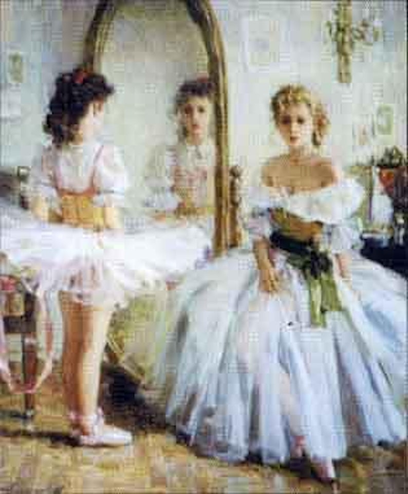 Near the mirror by Constantin Razoumov
