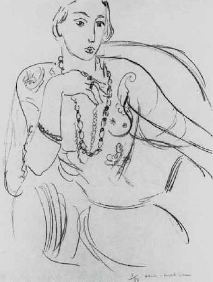 Femme au collier by Henri Matisse