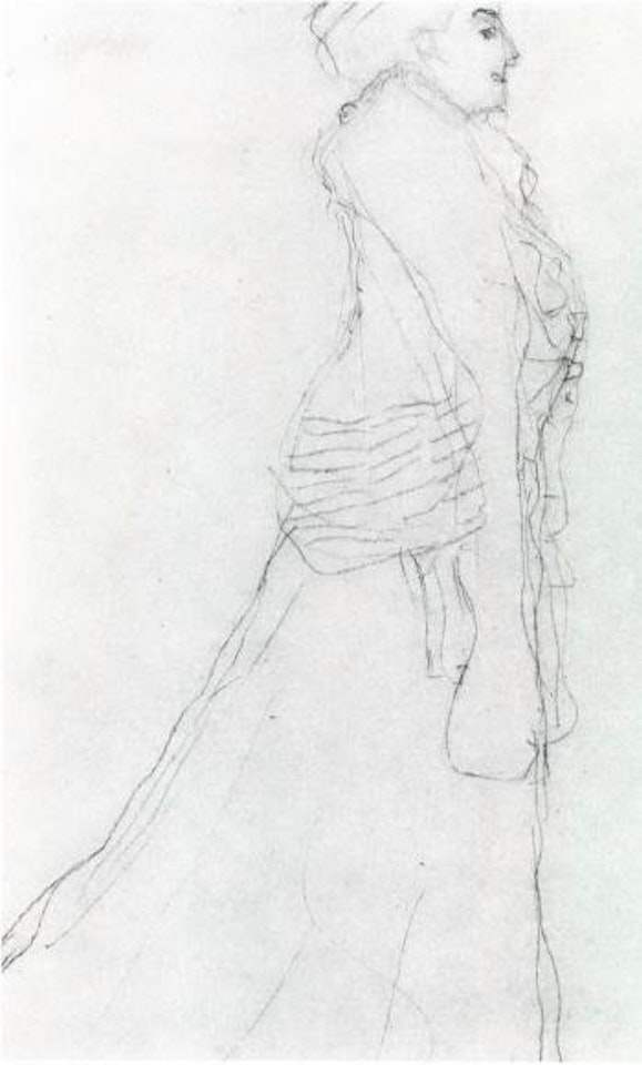 Portrait of Hermine Gallia by Gustav Klimt