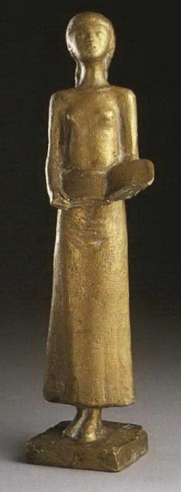 Little singer by Gerhard Marcks