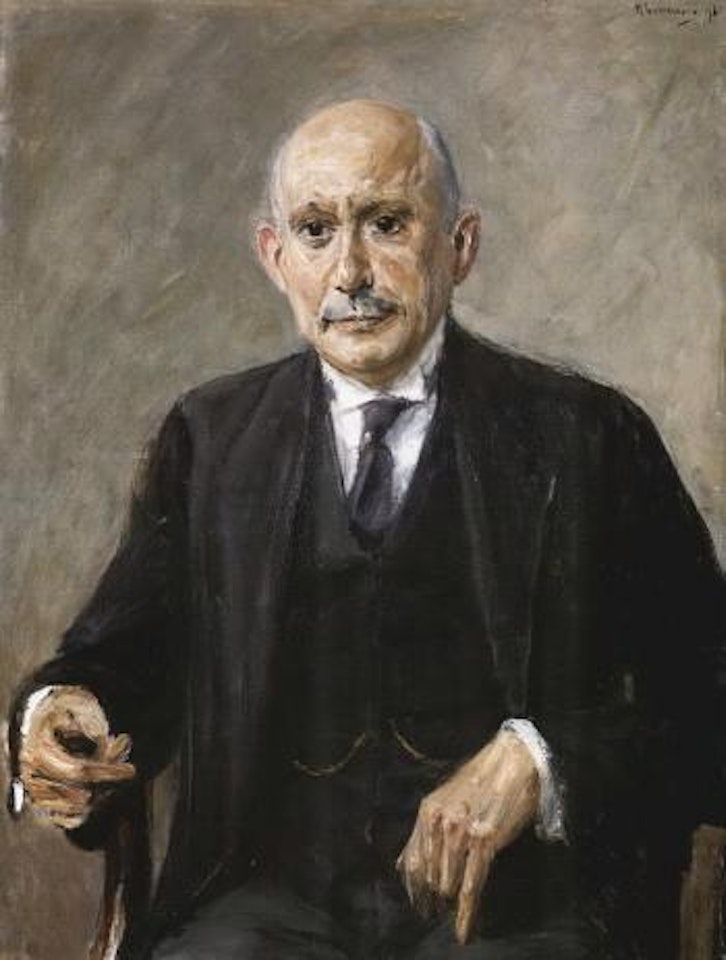 Portrait of Felix Benjamin by Max Liebermann