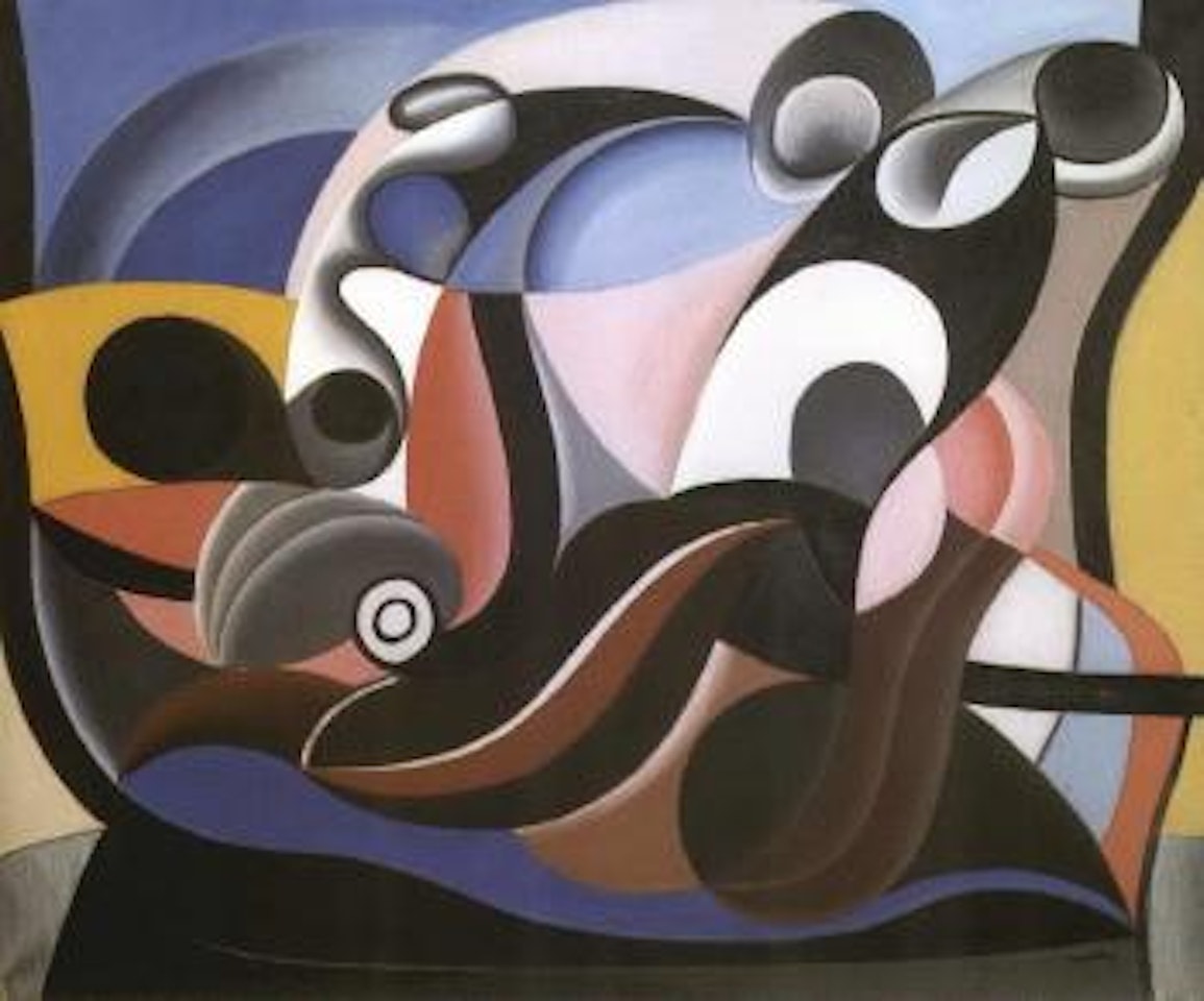 Abstract composition by Auguste Herbin