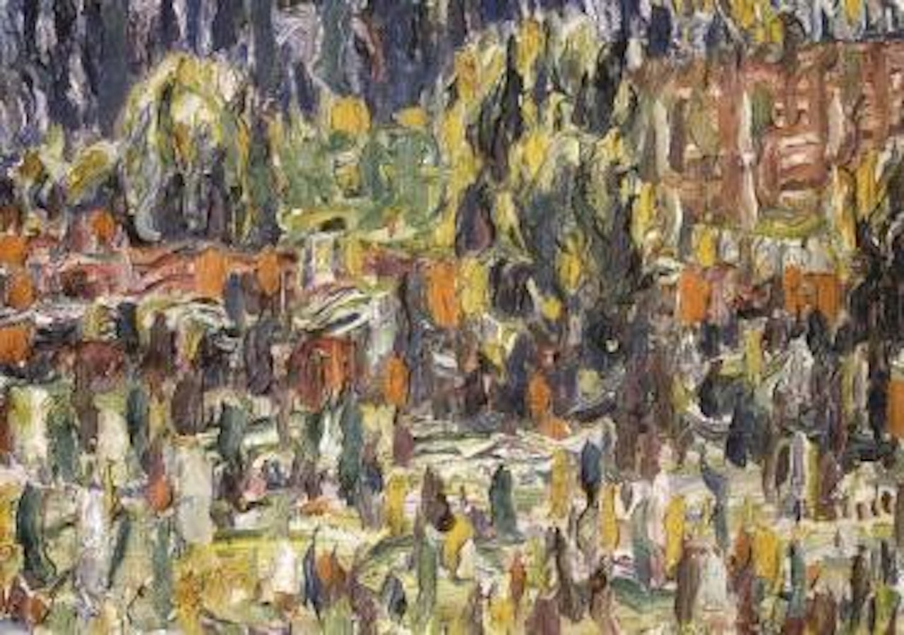 Early Alpine landscape - Bavaria by Christian Rohlfs