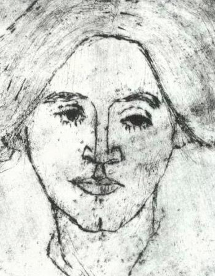 Woman N by Emil Nolde
