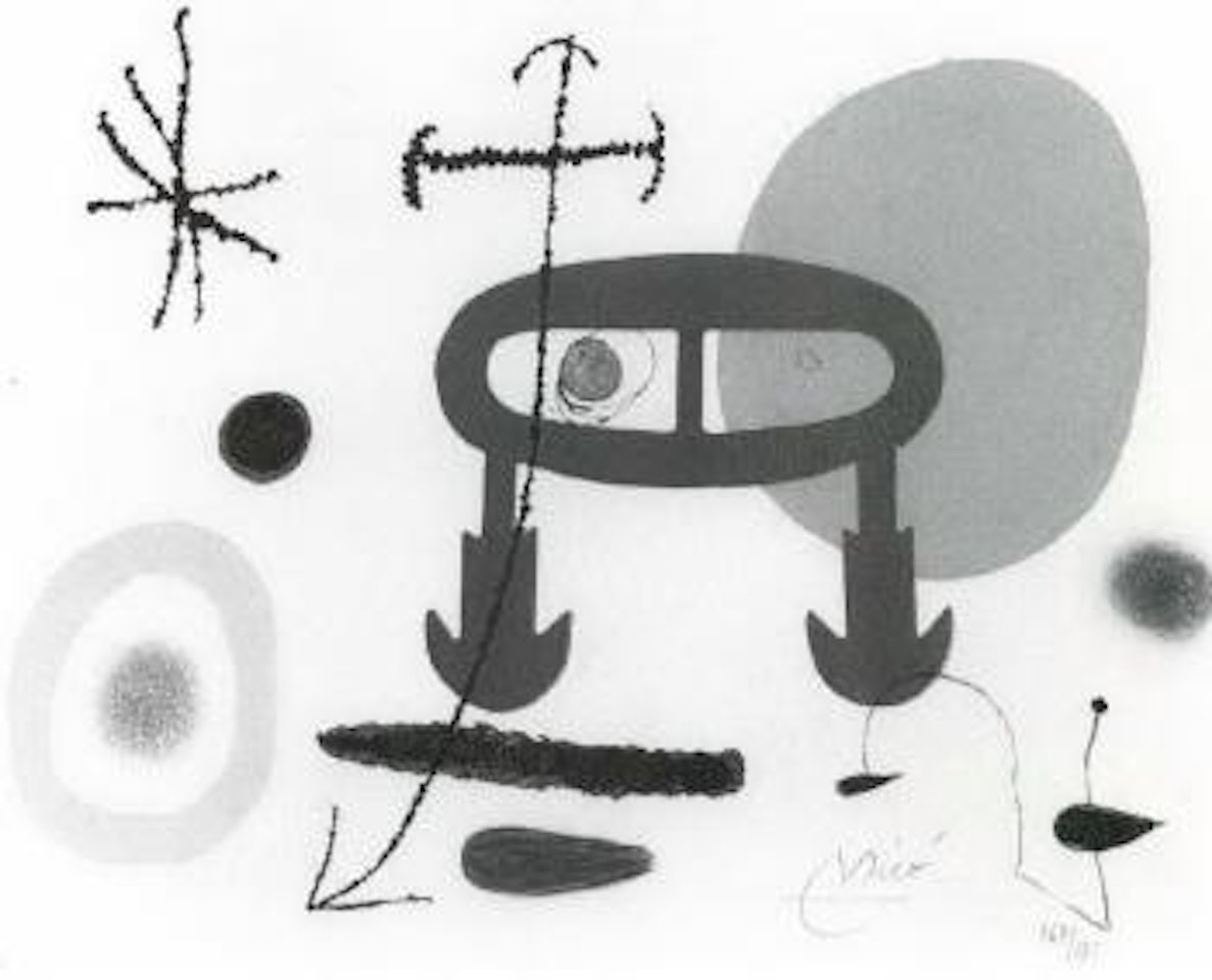 For: Louis Aragon, je n'ai jamais appris a ecrire ou les incipit by Joan Miró