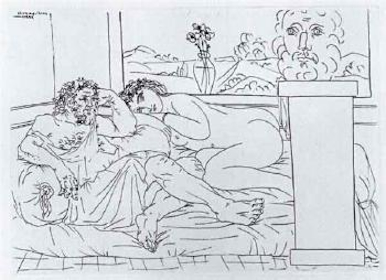 Le repos du sculpteur, IV by Pablo Picasso