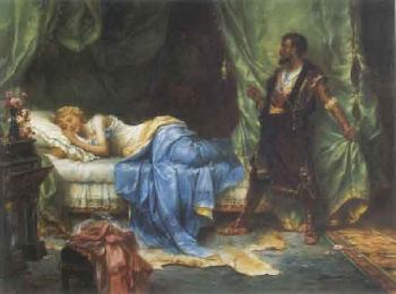 The intruder by Hans Zatzka