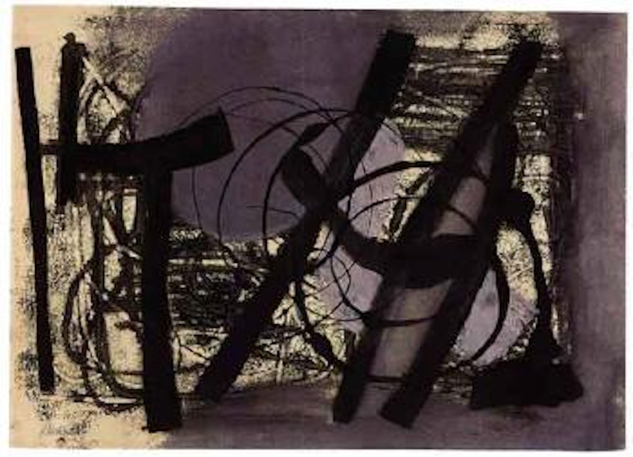 Composition - grey by Fritz Winter