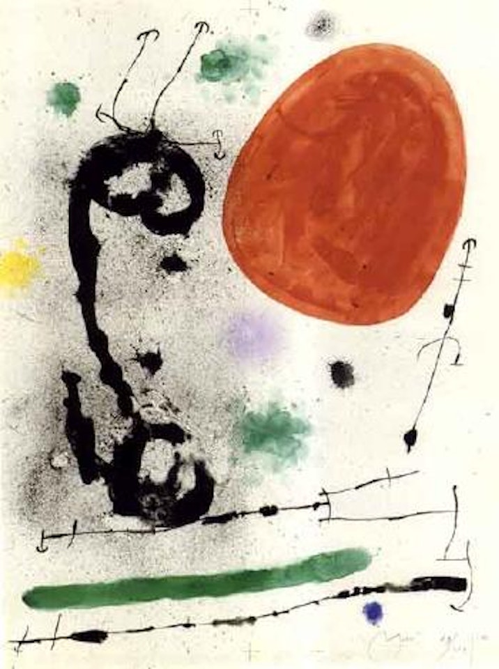 L'oiseau migrateur by Joan Miró
