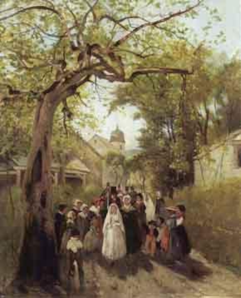 Village confirmation by Henri Harpignies