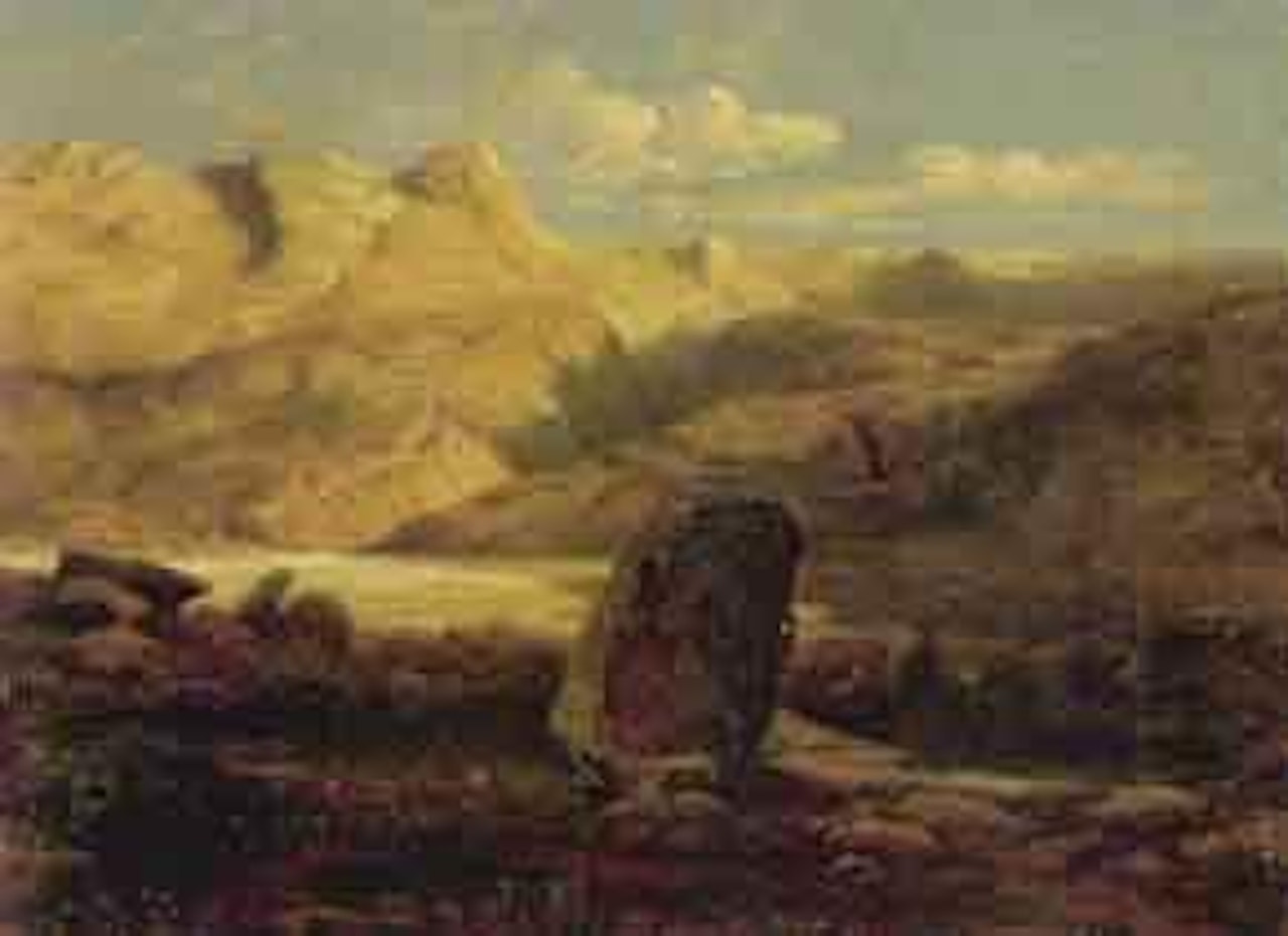 Route de Grimsel by Alexandre Calame