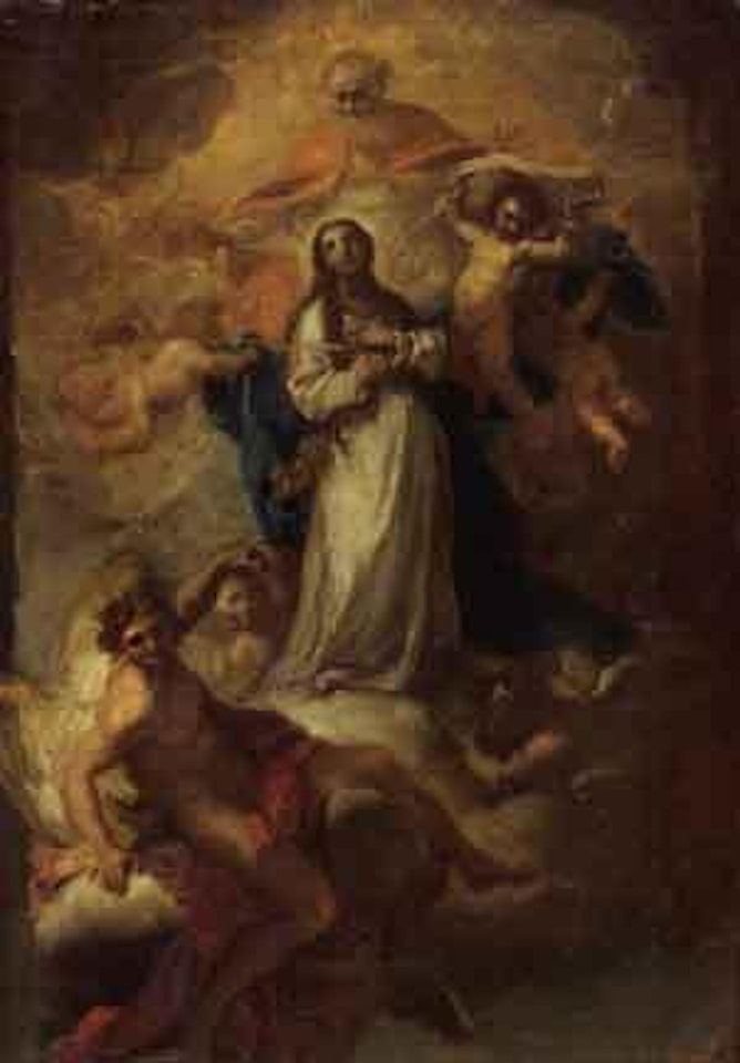 Ascension of Maria by Italian School