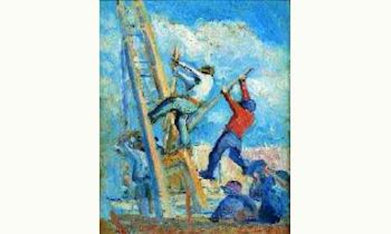 Ouvriers by Maximilien Luce
