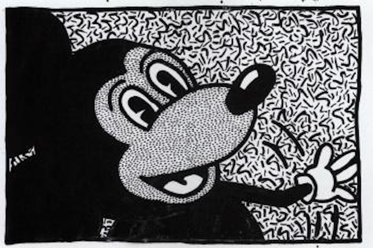 Mickey mouse by Keith Haring