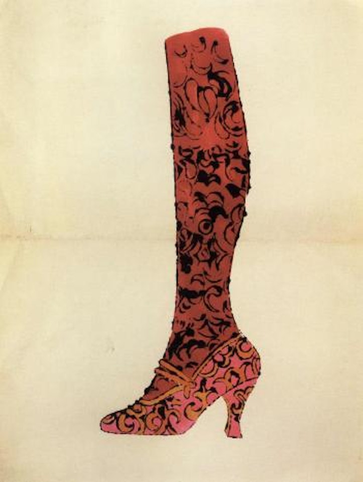 Untitled, shoe by Andy Warhol