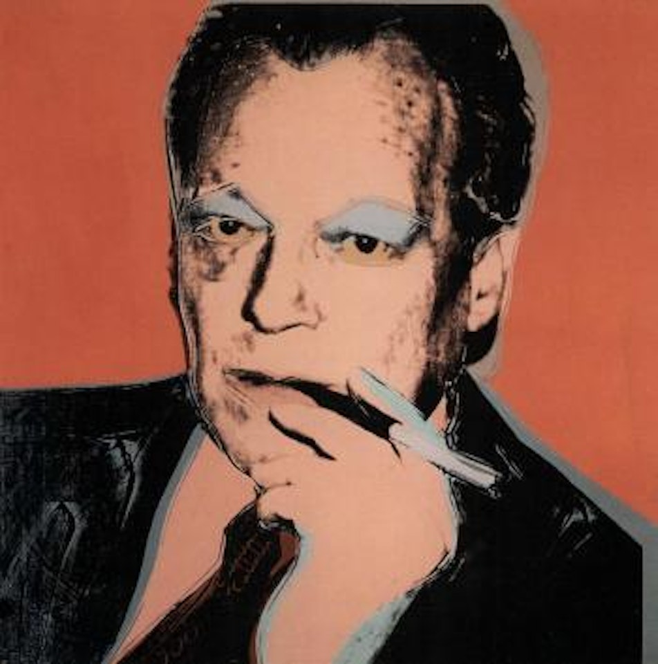 Portrait of Willy Brandt by Andy Warhol