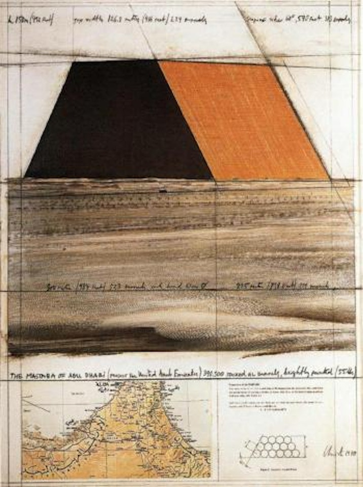Project for united Arab Emirates by Christo