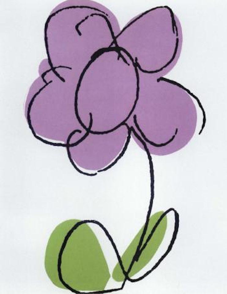 Flower by Andy Warhol